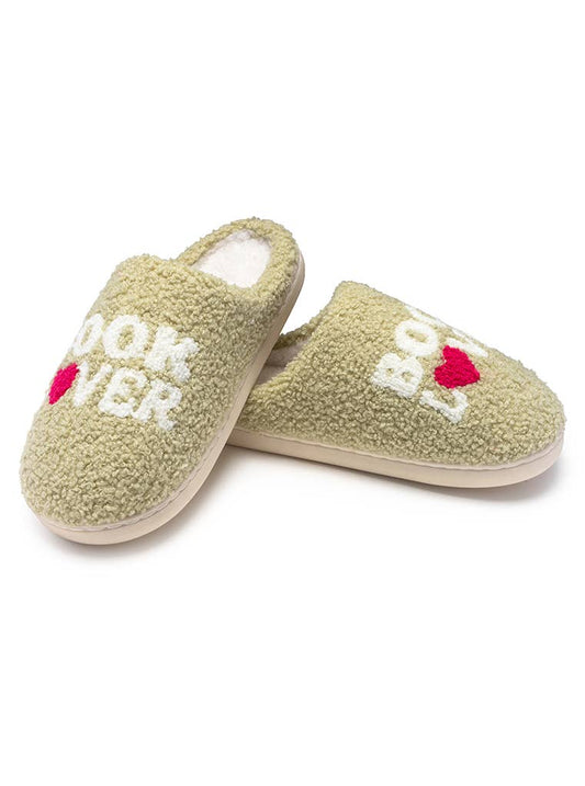 "Book Lover" Slippers