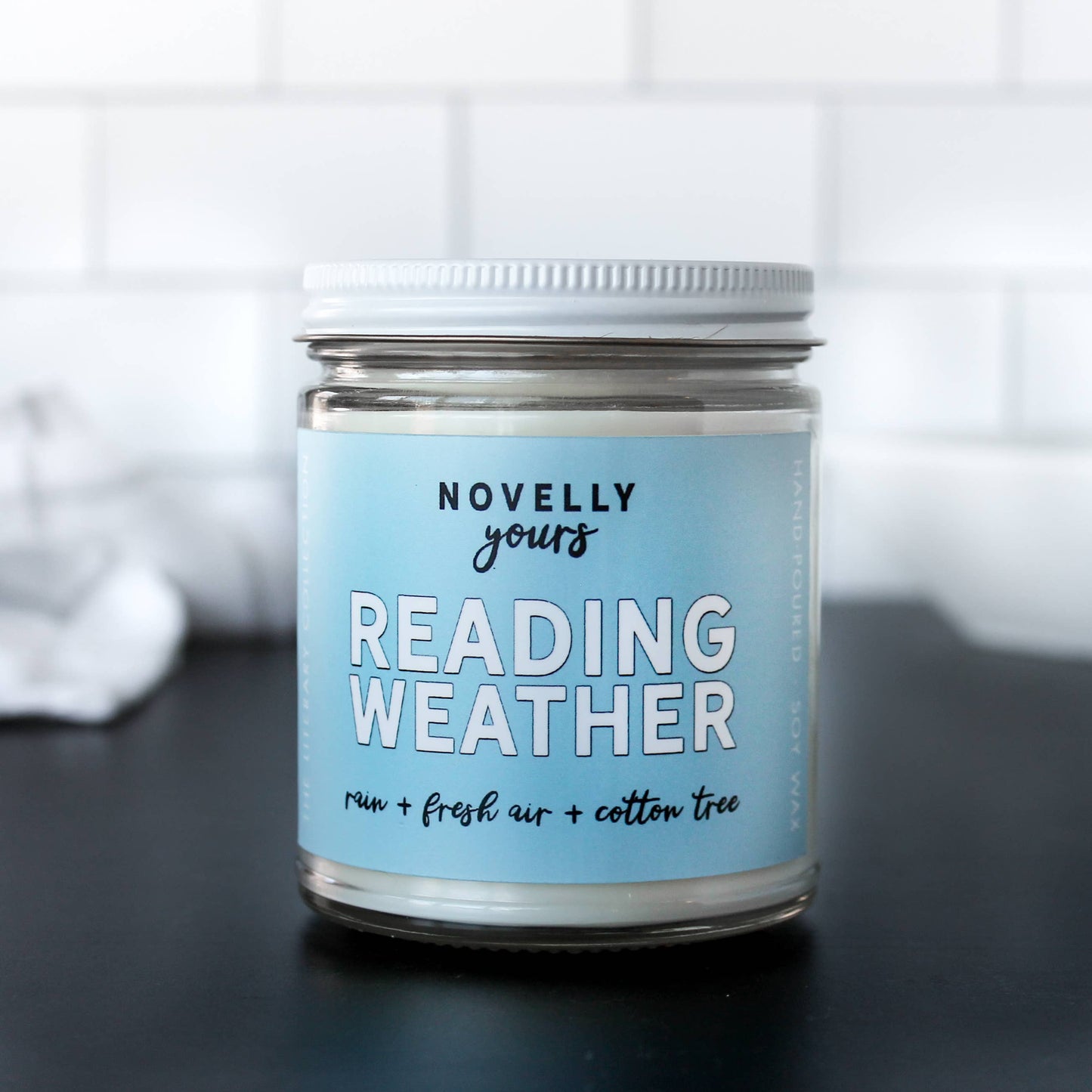 Reading Weather candle