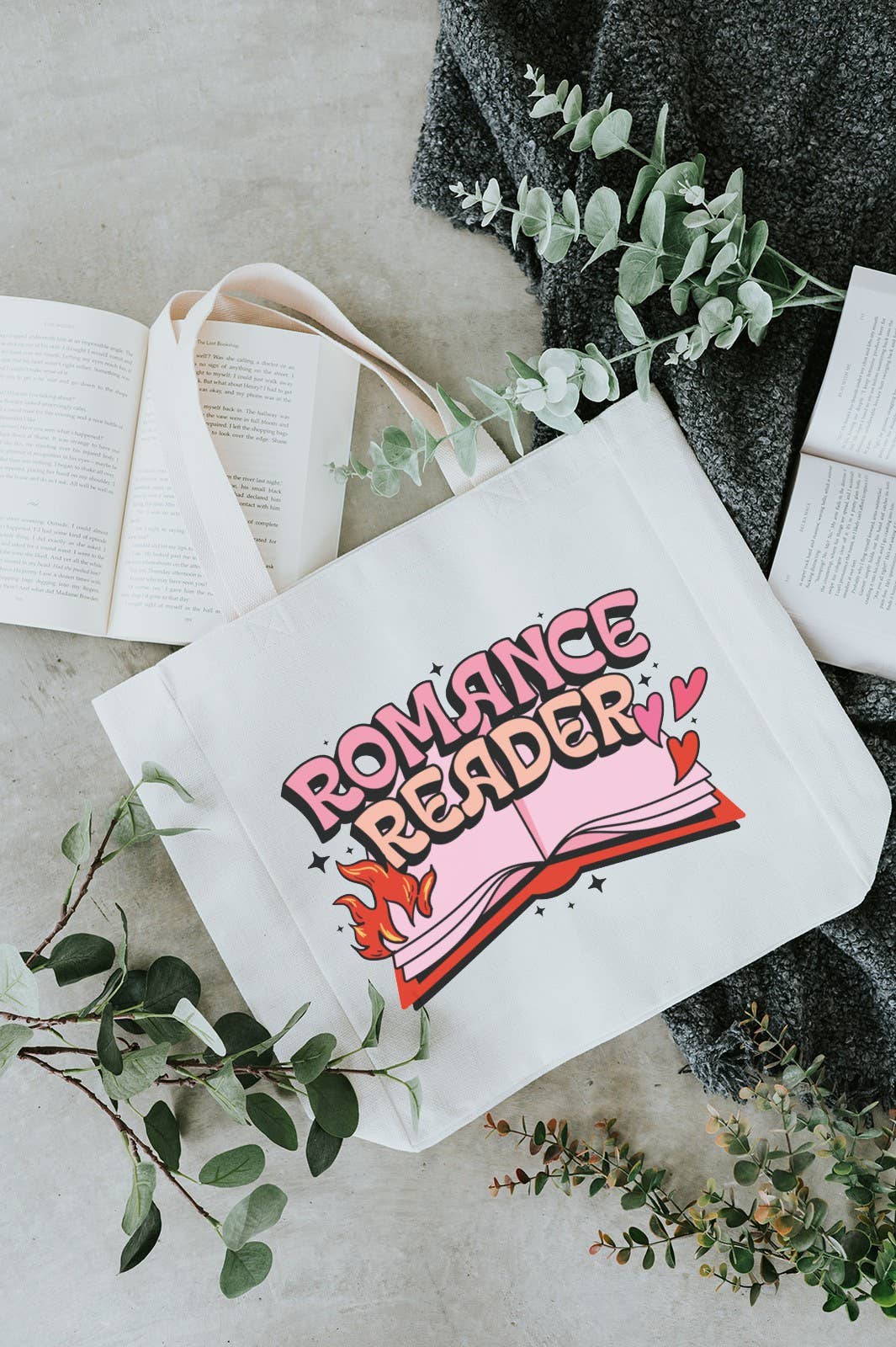 Romance Reader Tote Bag