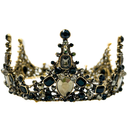 Black & Gold Gothic Crown