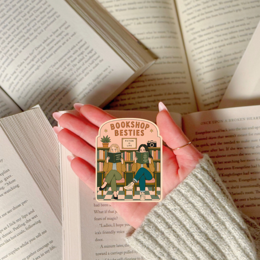 Bookshop Besties Sticker