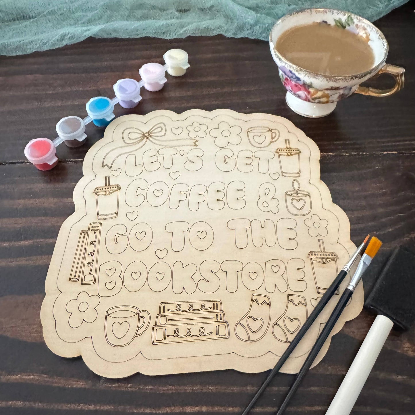 Bookstores & Coffee DIY Activity Kit