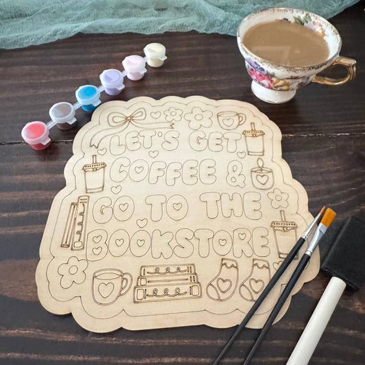 Bookstores & Coffee DIY Activity Kit