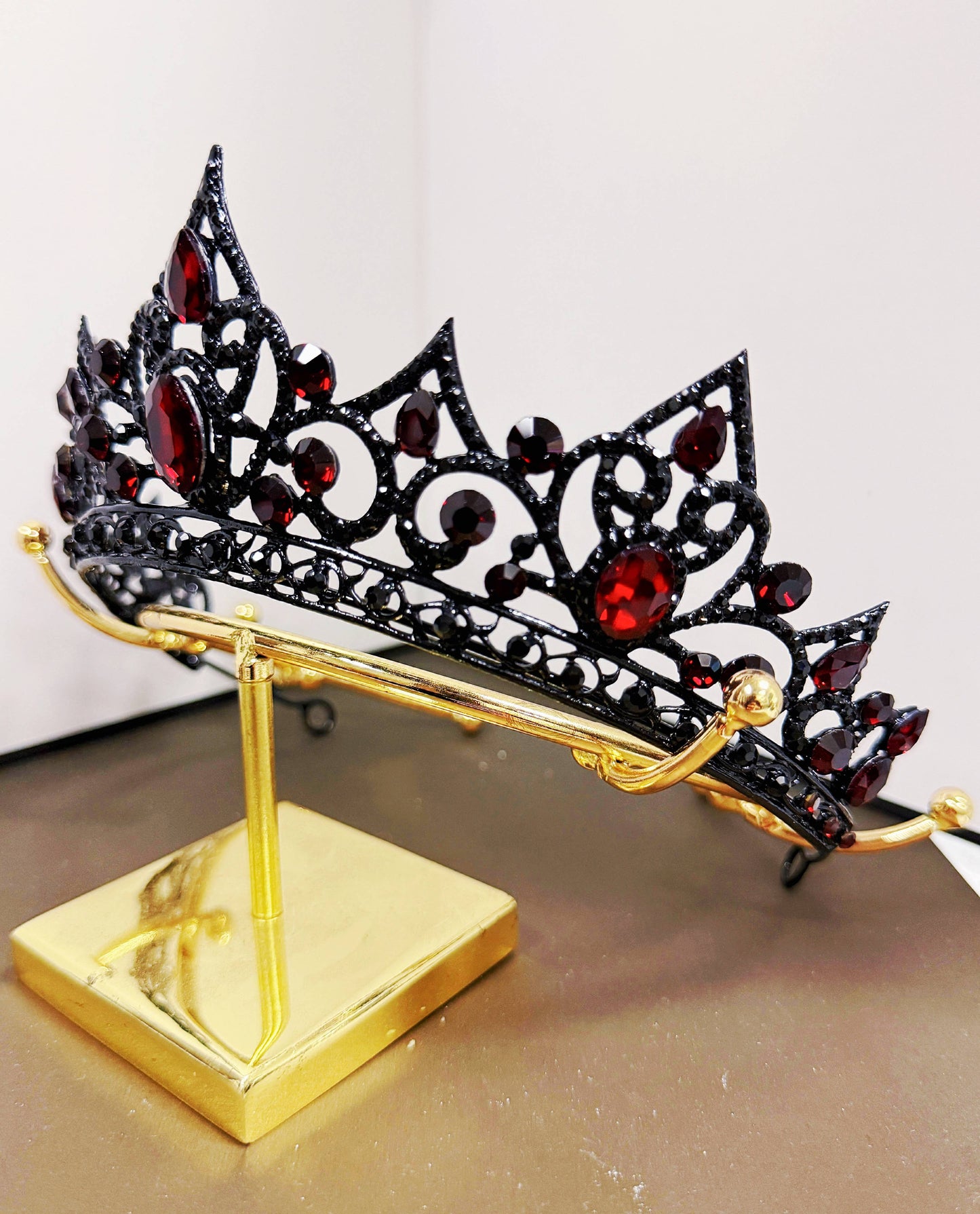 Ruby Crystal Tiara