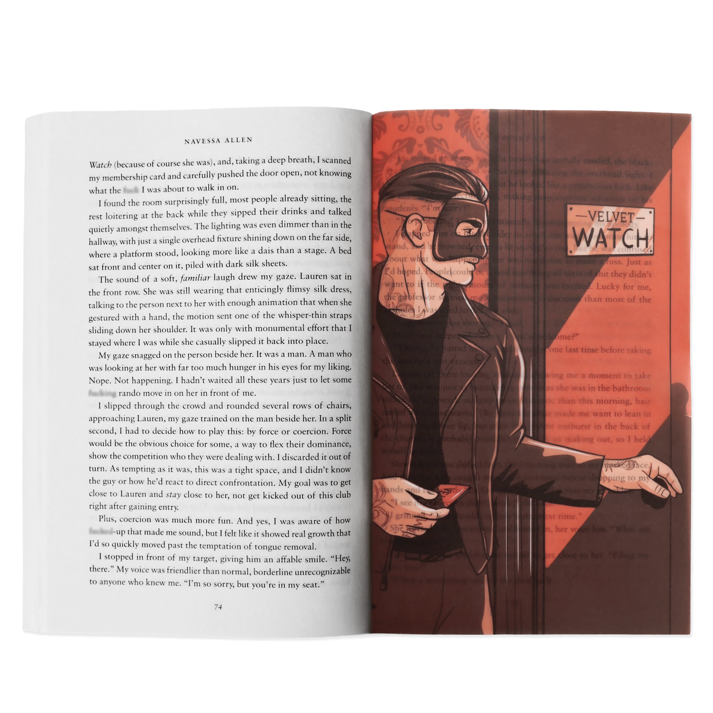 Caught Up Book Scene Illustrations (6-Pack)