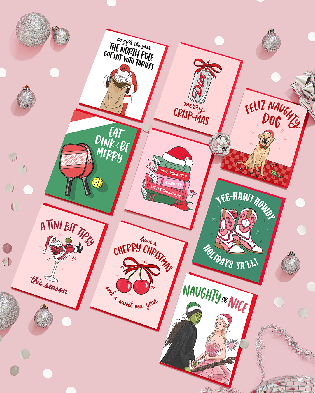 Have A Smutty Christmas Holiday Card