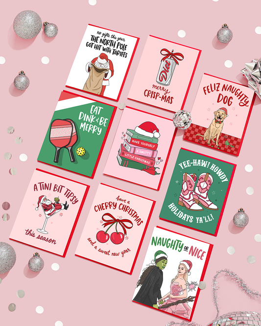 Have A Smutty Christmas Holiday Card