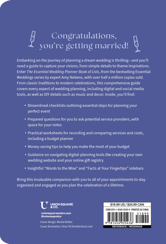 The Essential Wedding Planner Book of Lists