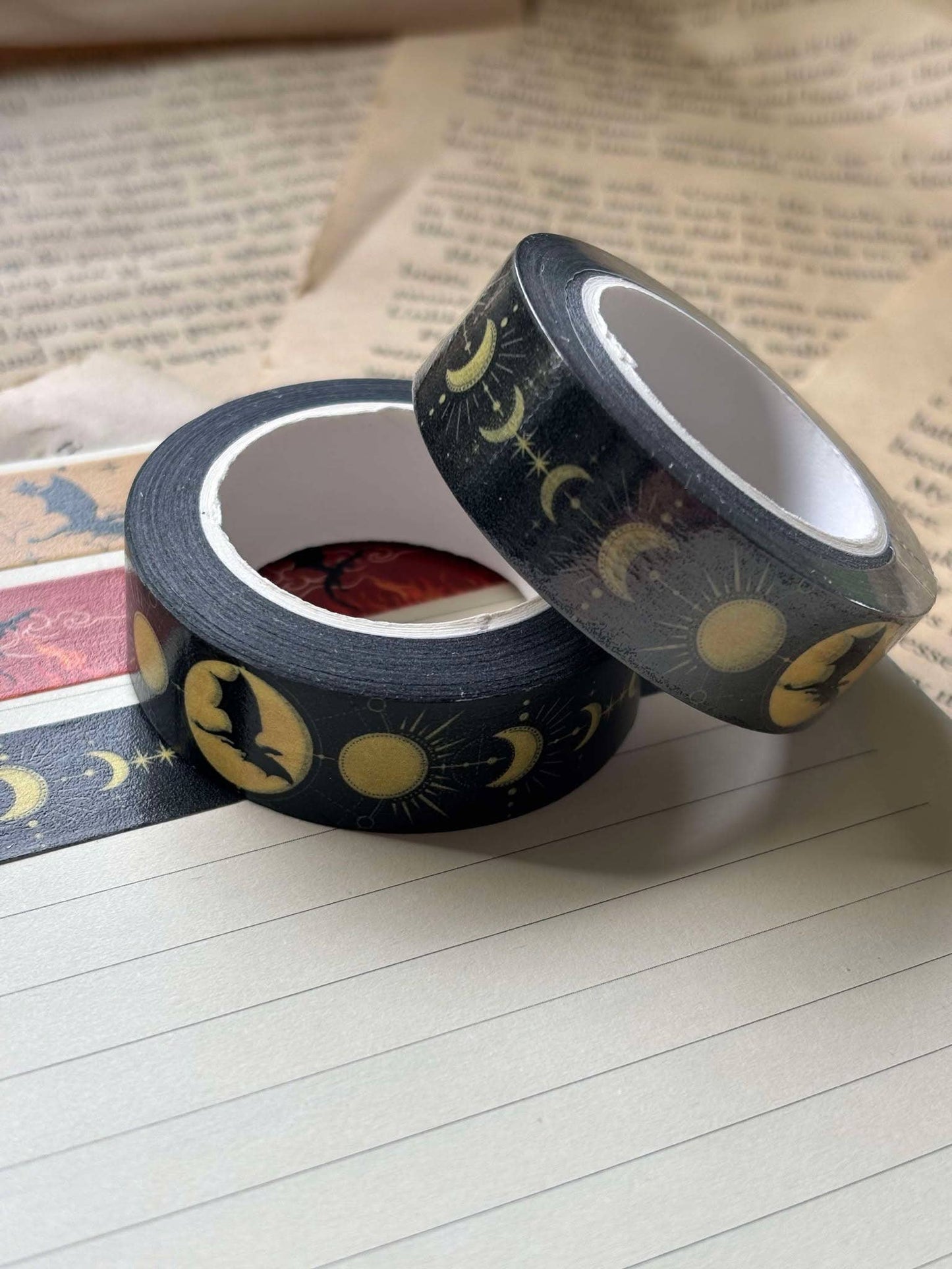 Washi Tape - Onyx Storm Inspired