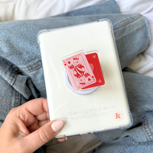 Queen of Books Kindle Grip