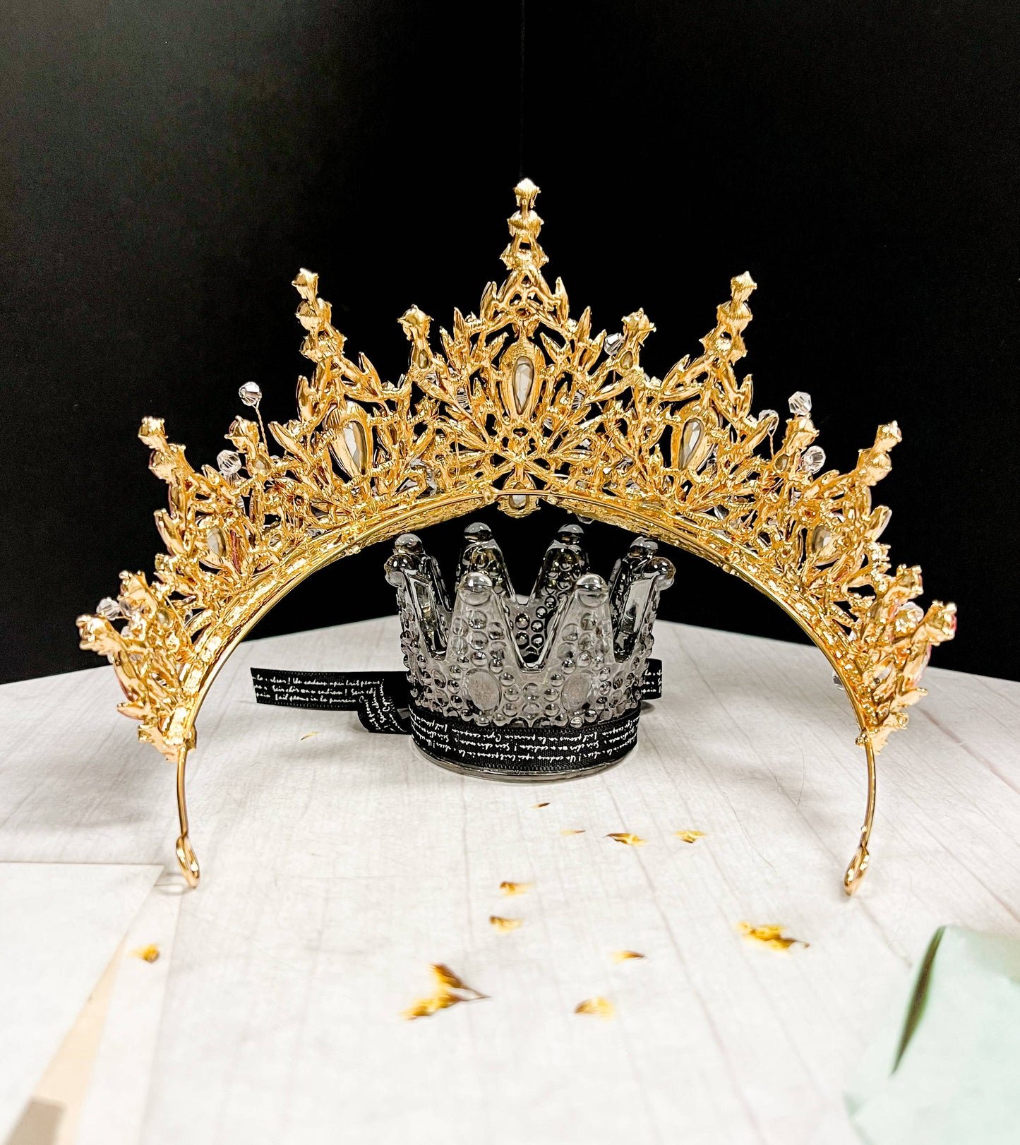 Pink Crystal Tiara