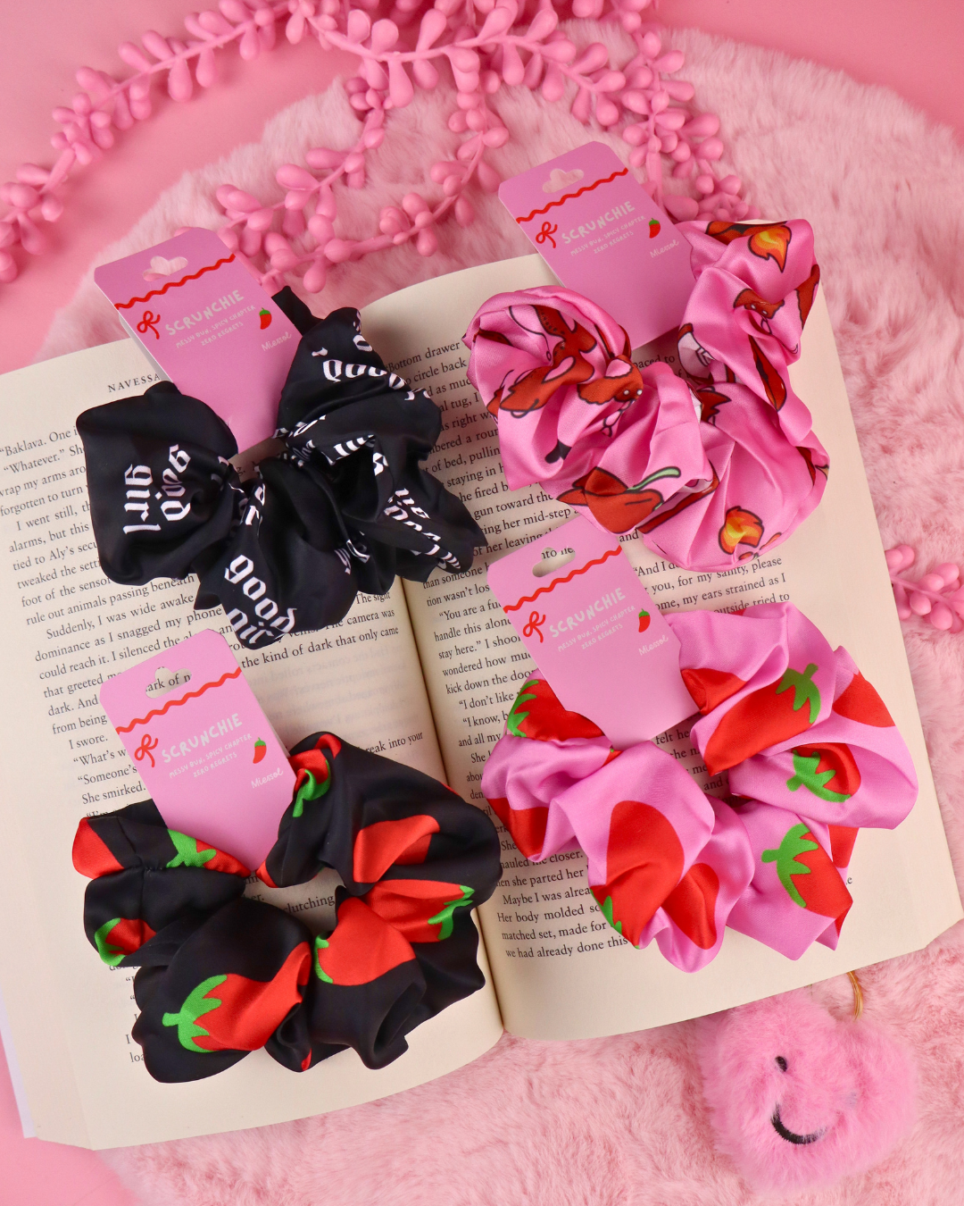 Spicy Books Scrunchie