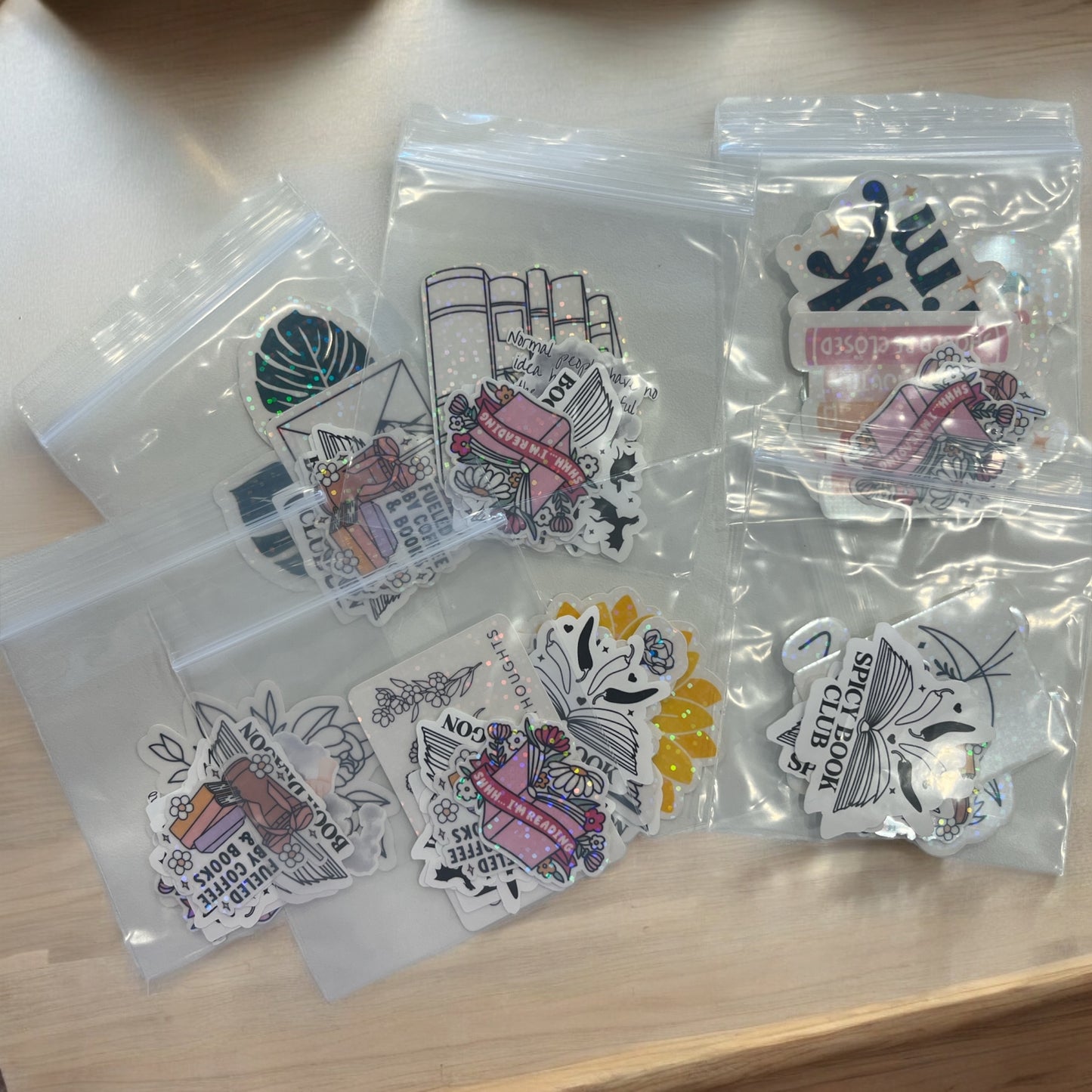 Bookish Variety Sticker Pack