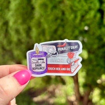 Smells Like Dark Romance Sticker