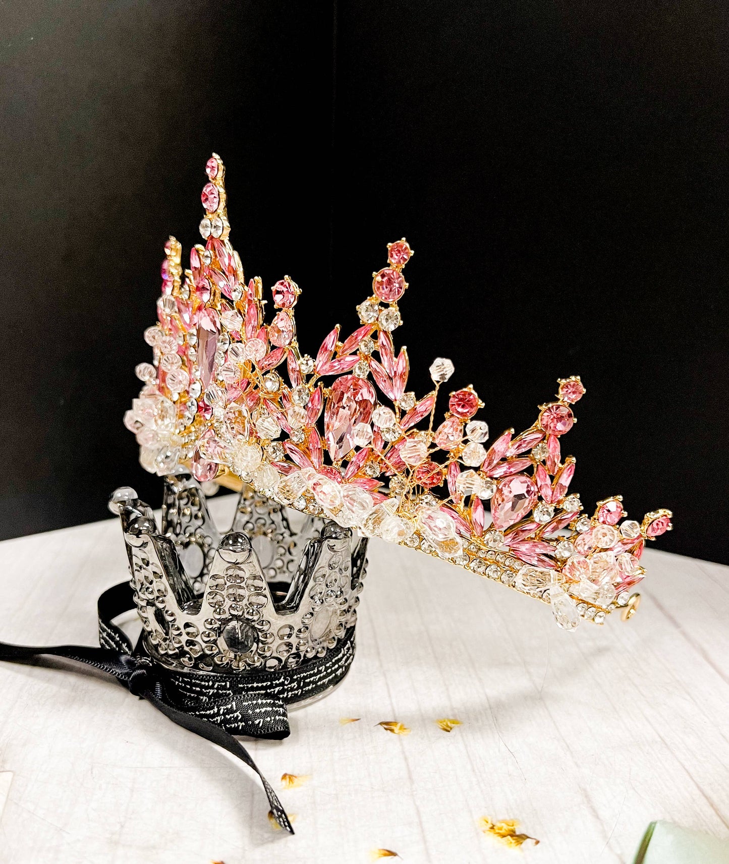 Pink Crystal Tiara