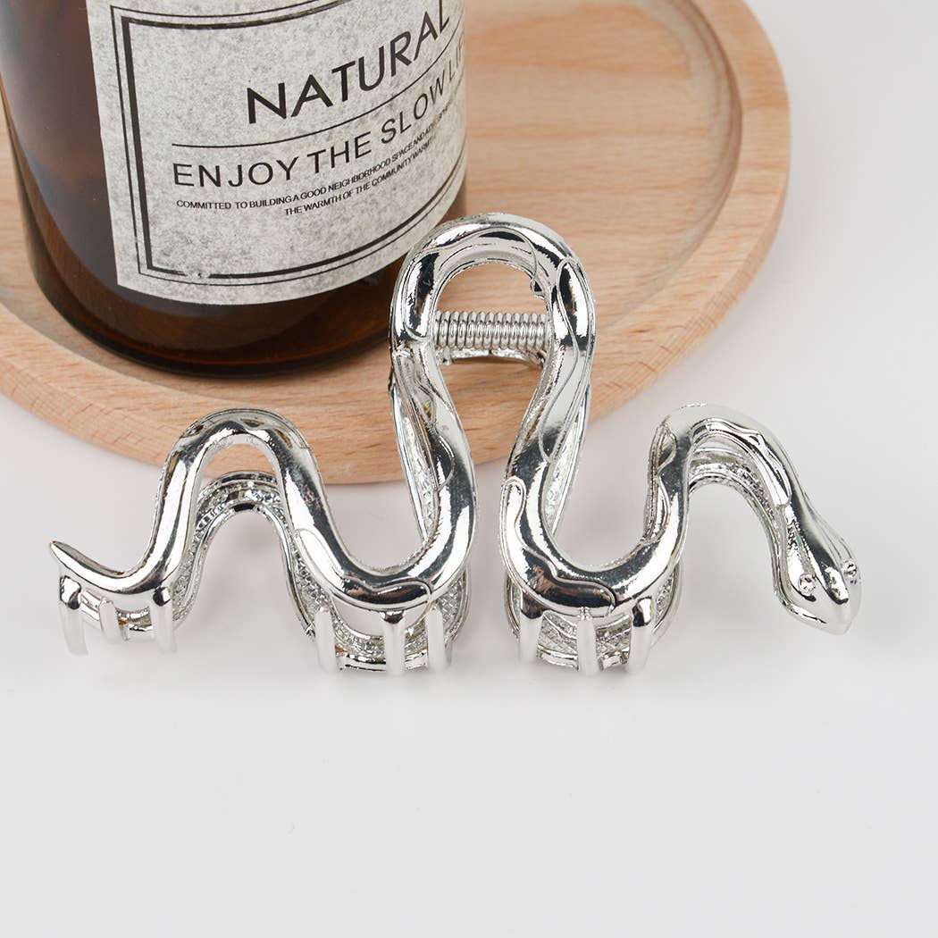 Snake Hair Claw Clip