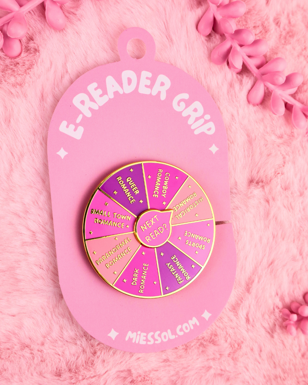 MagSafe Kindle/E-reader Wheel of Romance Books