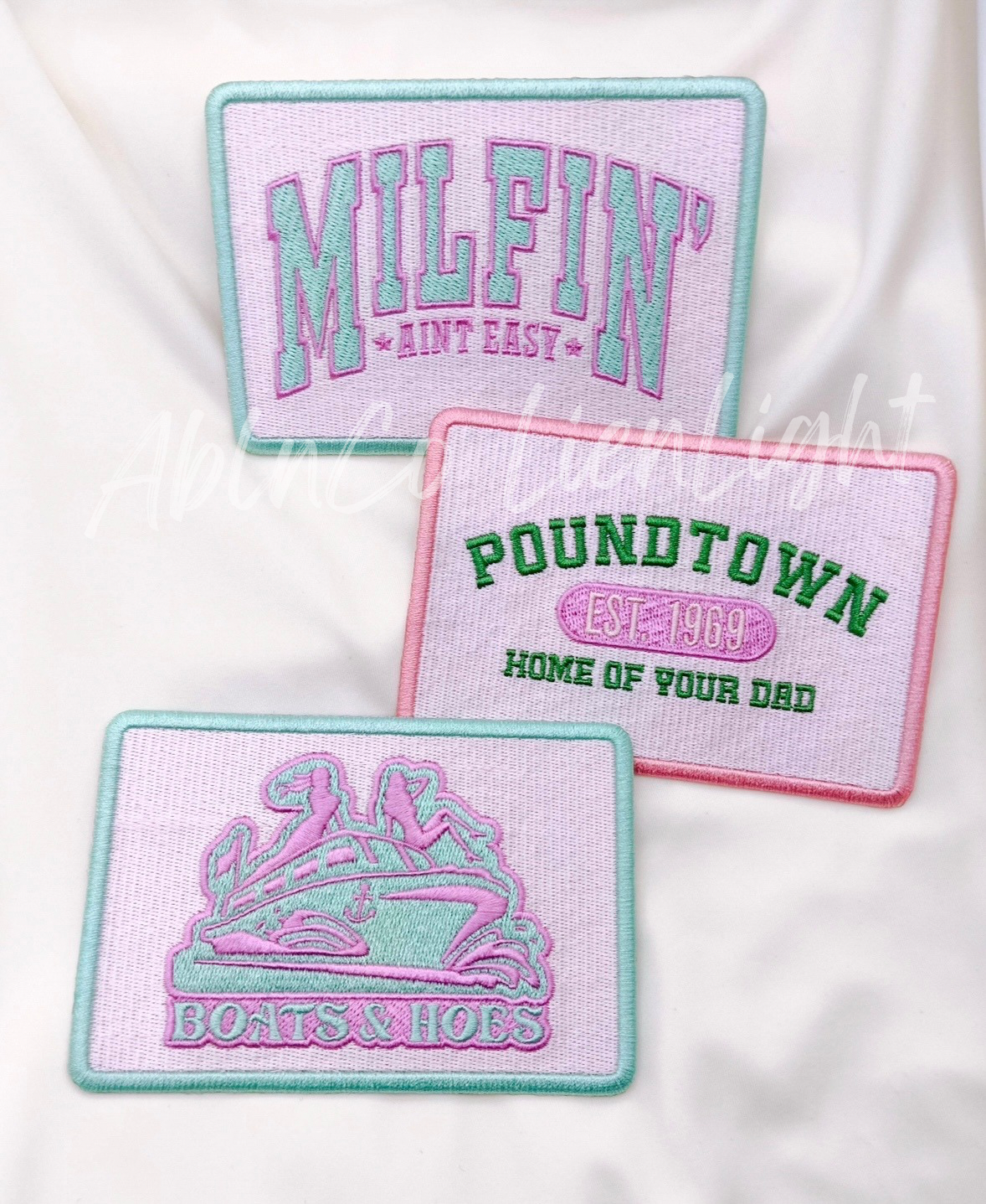 Poundtown Funny Snarky Iron on patch