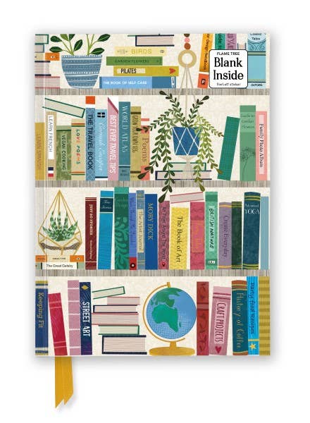 Bookshelves Blank Journal