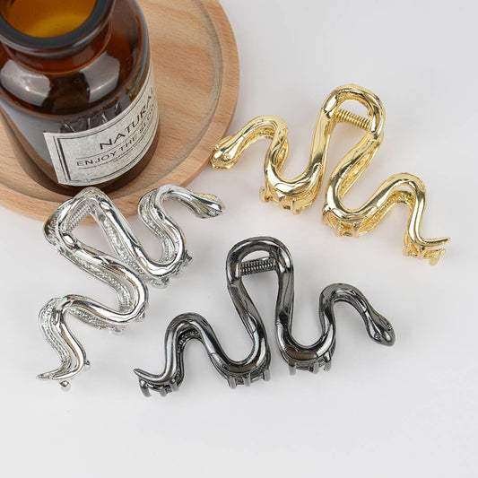 Snake Hair Claw Clip