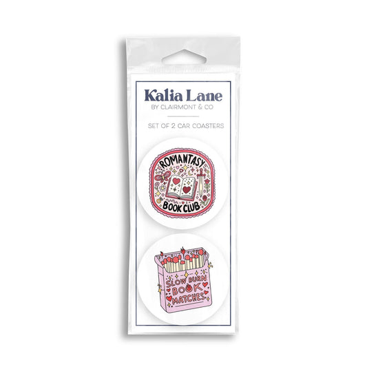 Car Coaster "Romantasy Book Club & Slow Burn"