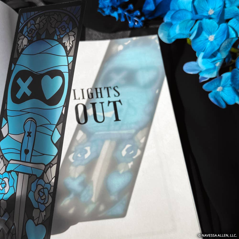 Lights Out Acrylic Bookmark