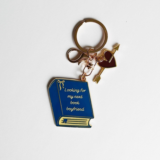 Looking for My Next Book Boyfriend Keychain