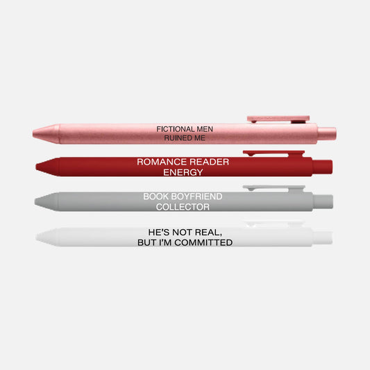 Fictional Men Ruined Me Pen Set