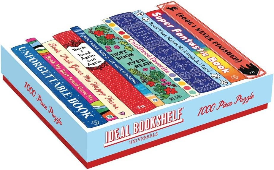 Ideal Bookshelf: 1000 Piece Puzzle