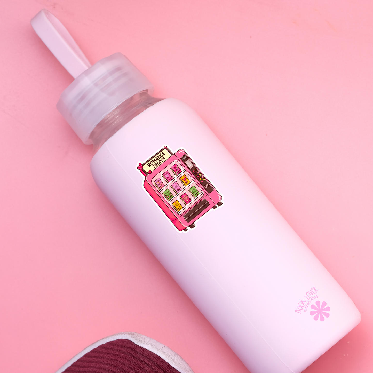 Romance Tropes Vending Sticker