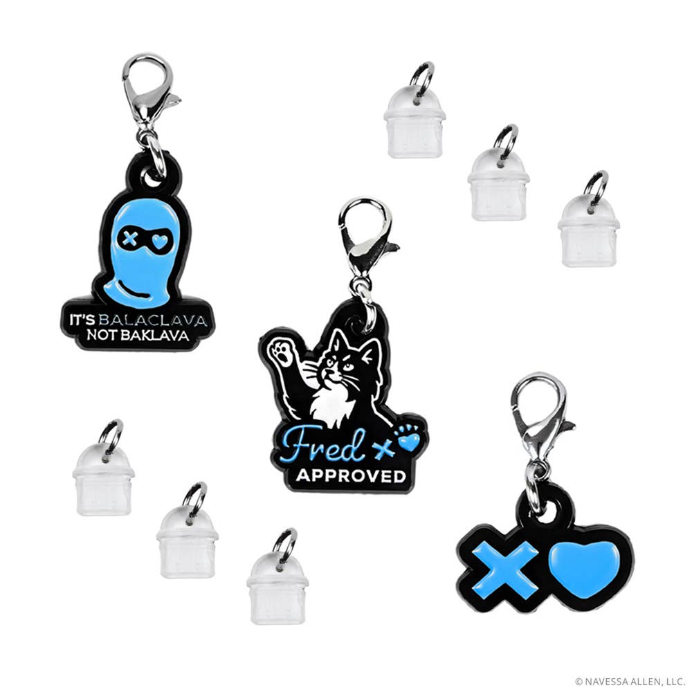 Lights Out Dust Plug Charms (3-Pack)