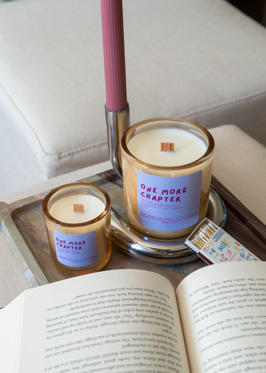 One More Chapter: Lavender & Vanilla Candle