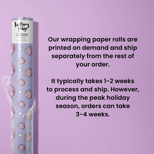 Book Store Reading Wrapping Paper Roll