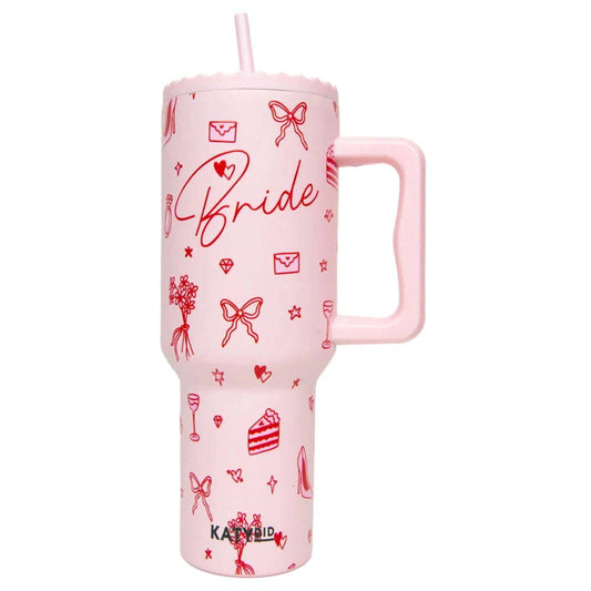 Bride Red Drawings Tumbler
