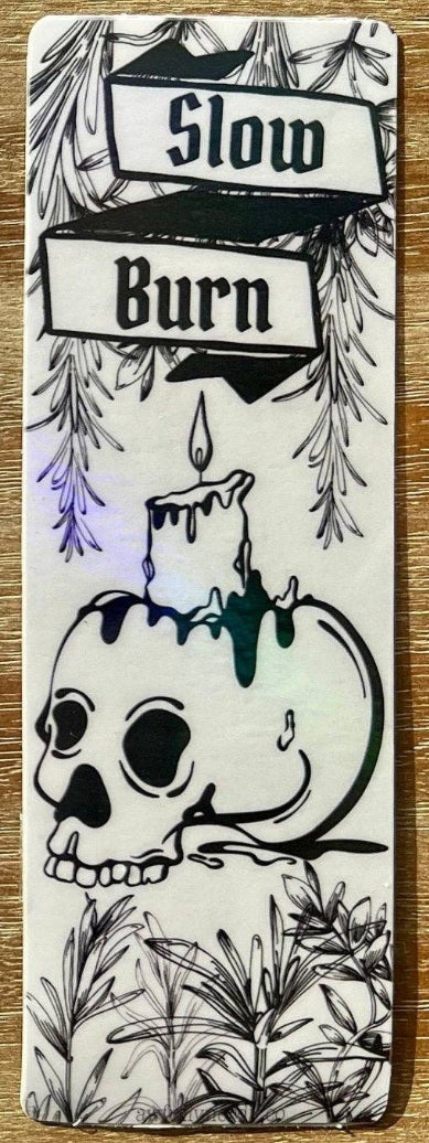 Slow Burn Cardstock Bookmark