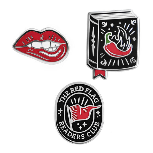 A Little Wicked Enamel Pin Set