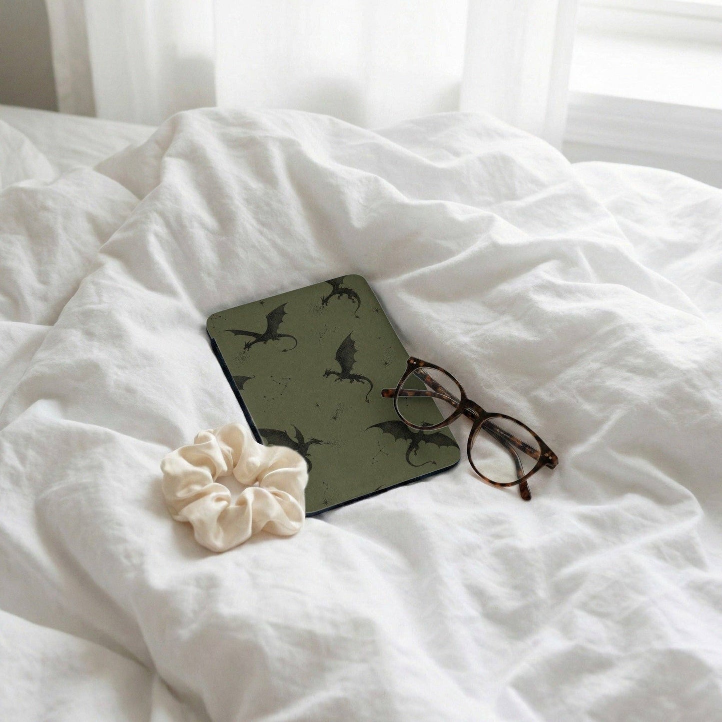 Green Fourth Wing Kindle Case