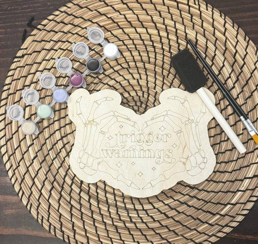 Trigger Warning DIY Activity Kit