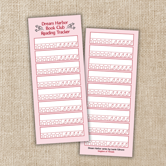Reading Tracker & Rating Bookmark | Dream Harbor