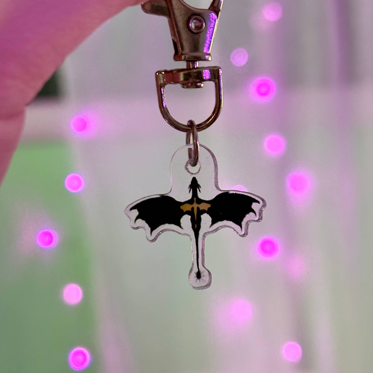 Dragons USB-C Kindle Charm