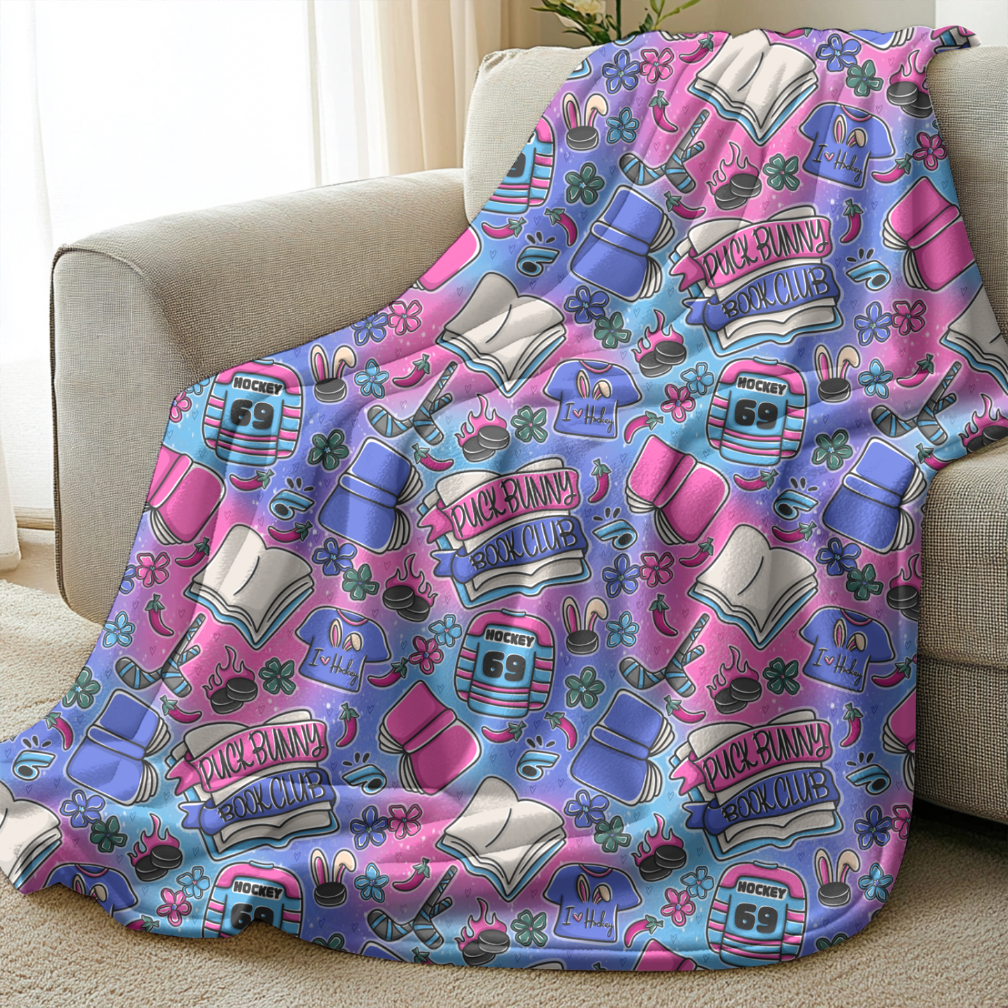 Book Themed Blankets