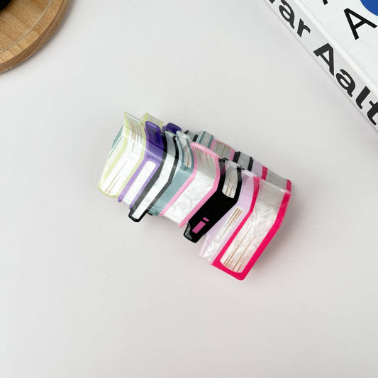 Book Stack Claw Hair Clip