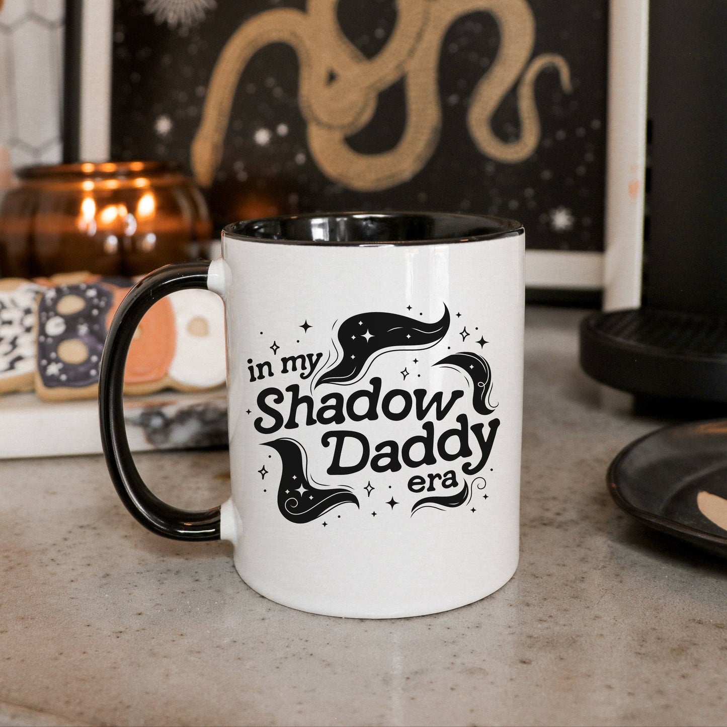 In My Shadow Daddy Era Mug | Bookish Coffee Cup