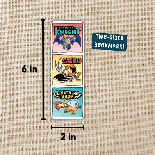 Supa Buddies Bookmark | Dog Man