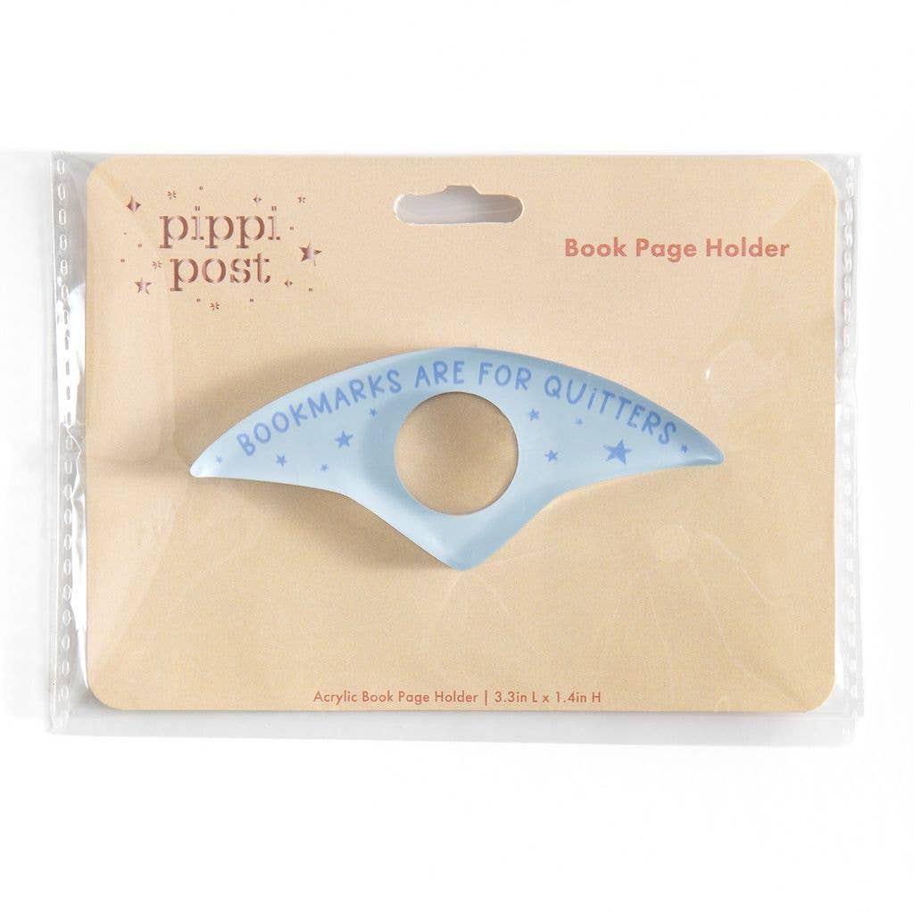Bookmarks Are For Quitters Thumb Page Holder