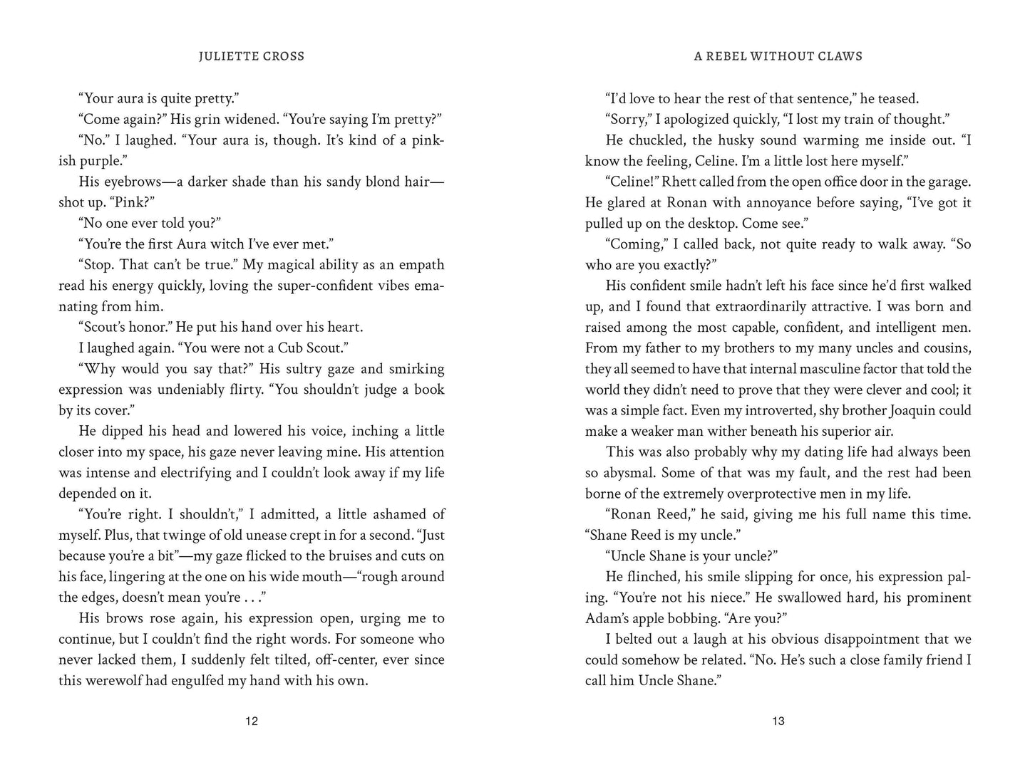 A Rebel Without Claws- Juliette Cross