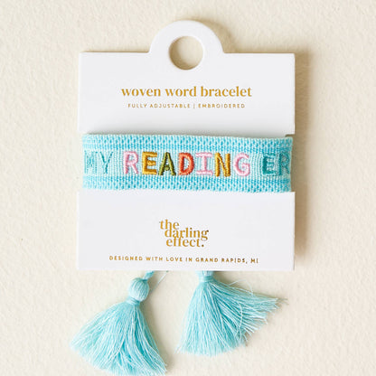 Woven Bracelet-In My Reading Era