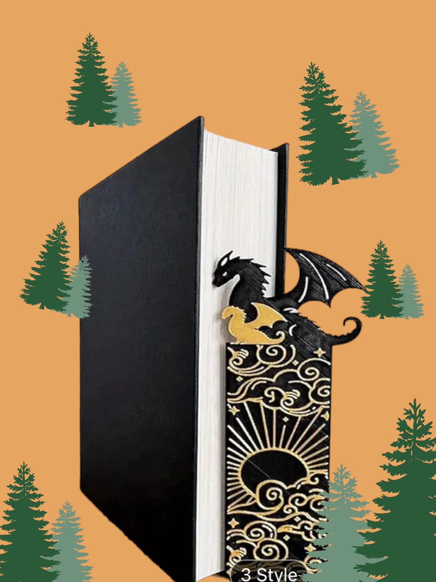 Fourth Wing Inspired Bookmark