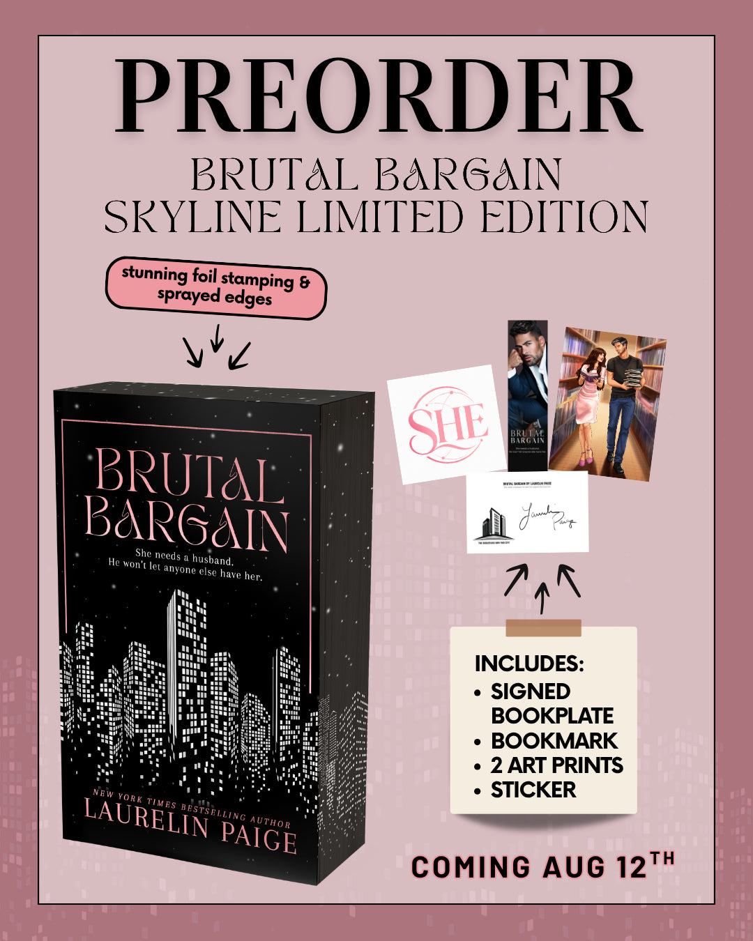 Brutal Billionaires Series - Laurelin Paige (An Indie-Exclusive Collector’s Edition)