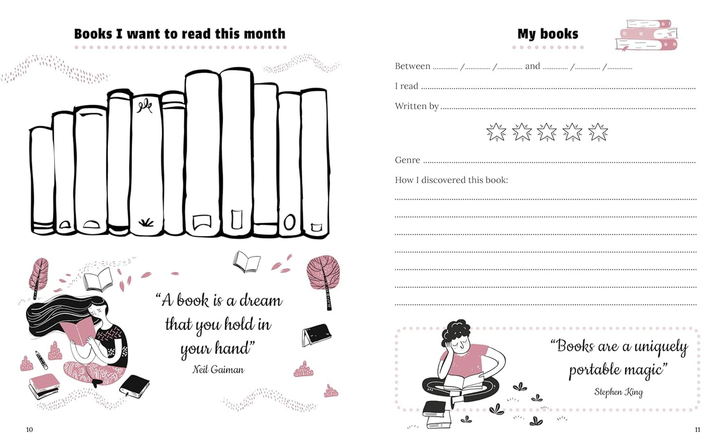 The Book Lovers Journal
